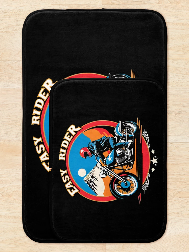 Thumbnail 5 of 6, Bath Mat, Easy Rider designed and sold by TaevasDesign.