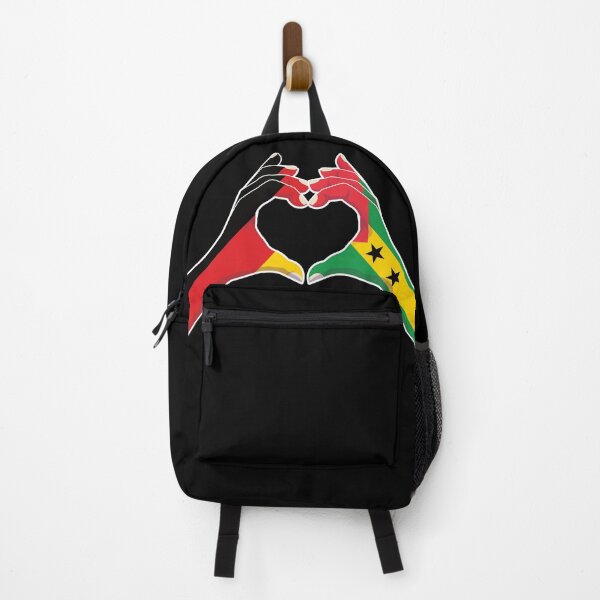 Item preview, Sao Tome and Principe Sao Tomean Germany German Love Heart Peace designed and sold by FlagX.