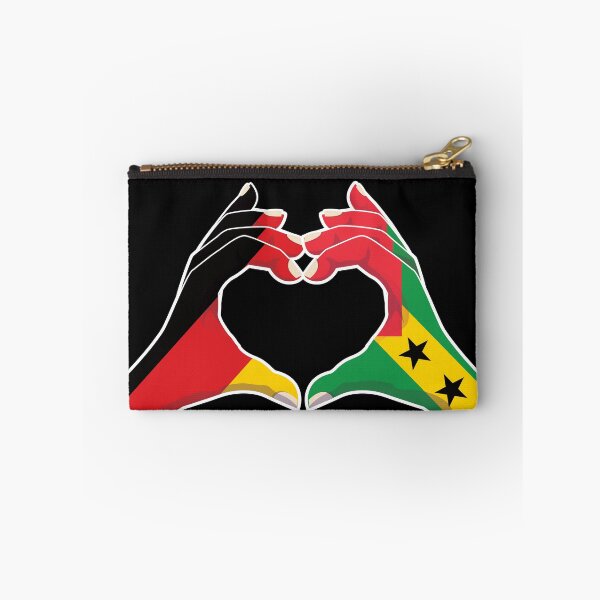 Item preview, Sao Tome and Principe Sao Tomean Germany German Love Heart Peace designed and sold by FlagX.