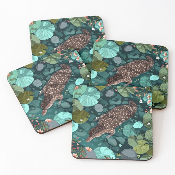 Item preview, Friendly Platypus Underwater designed and sold by cute-animals99.