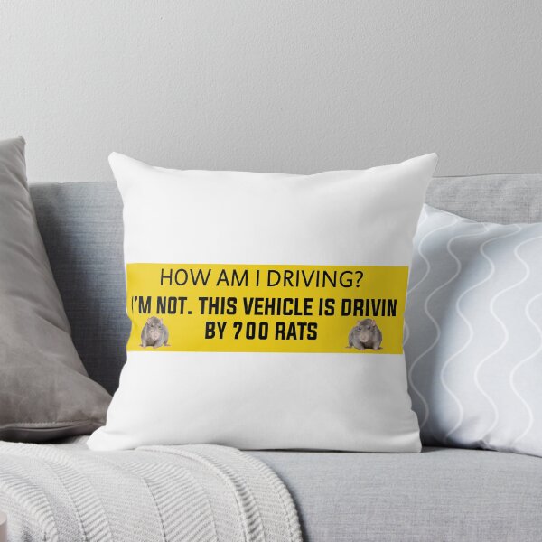 Item preview, RATS-Funny Car Bumper designed and sold by BUMPER-STICKERS.