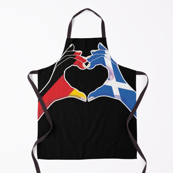 Item preview, Scottish Scotland Germany German Love Heart Peace designed and sold by FlagX.