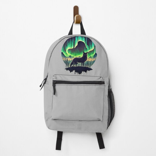 Item preview, Artic Fox With Northern Lights designed and sold by PlanetMarker.