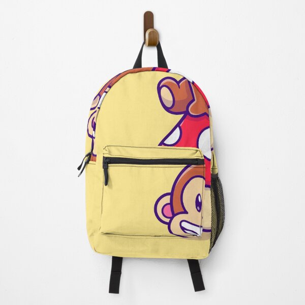 Item preview, Whimsical Monkey Haven: Cute Monkey on Mushroom designed and sold by hjian8219.