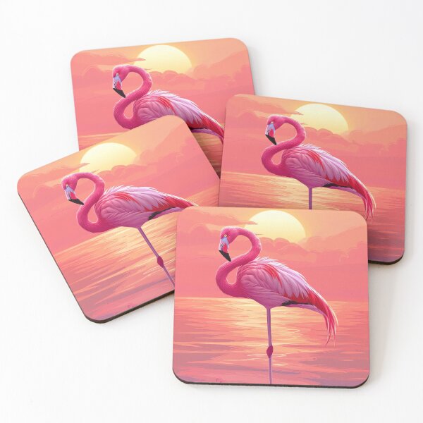Item preview, Flamingo Sunrise designed and sold by cute-animals99.