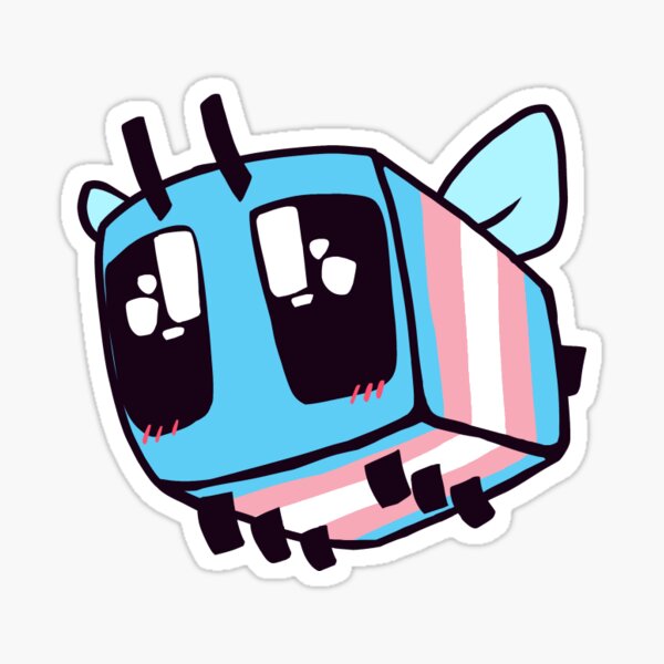 Transgender Bee Sticker