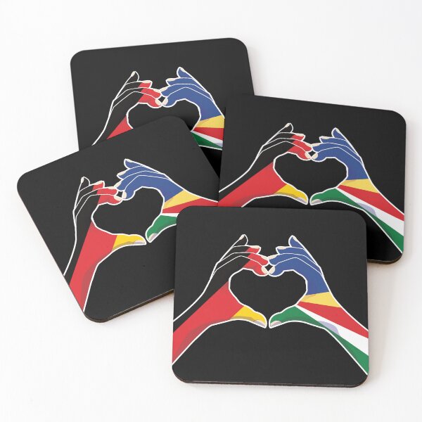 Item preview, Seychelles Seychellois Germany German Love Heart Peace designed and sold by FlagX.