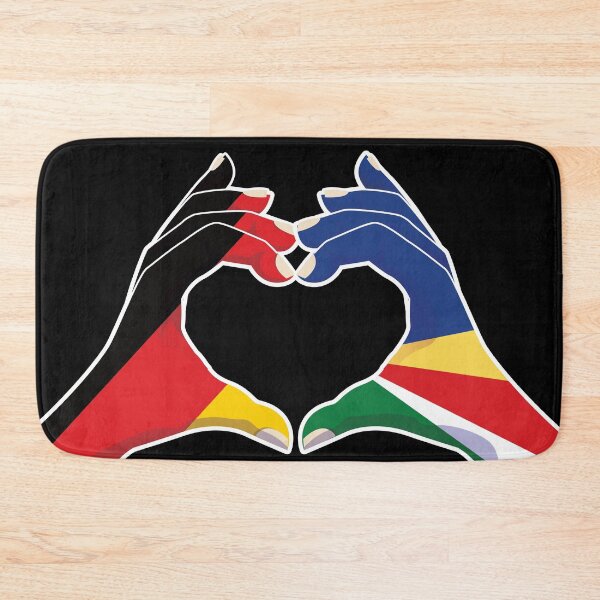 Item preview, Seychelles Seychellois Germany German Love Heart Peace designed and sold by FlagX.