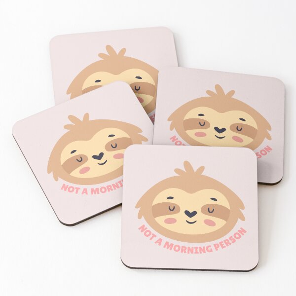 Item preview,  Not a Morning Person Sleepy Sloth designed and sold by FrescoNat.