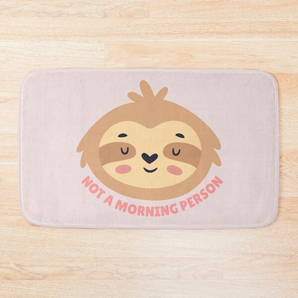 Item preview,  Not a Morning Person Sleepy Sloth designed and sold by FrescoNat.