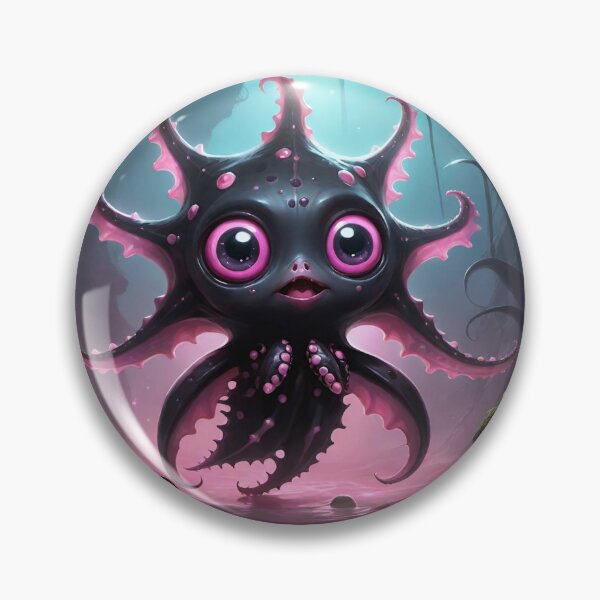 Item preview, Cute gothic sea creature  designed and sold by SpookyCuties.