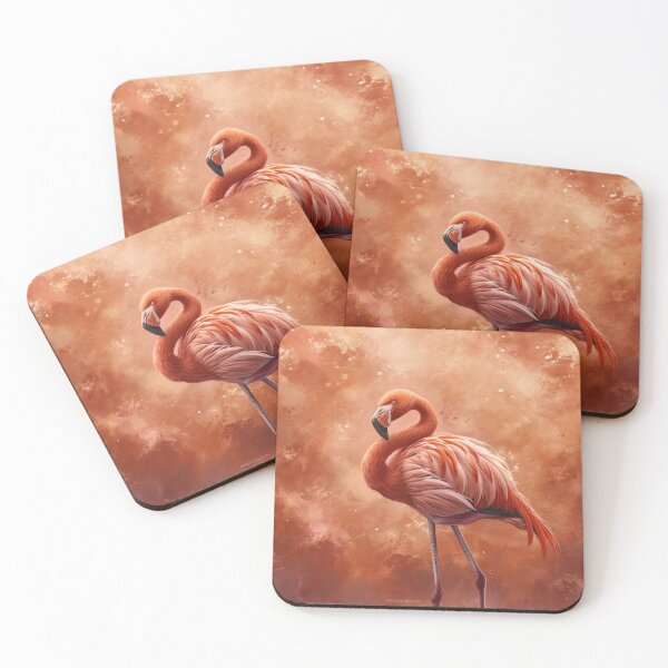 Artikelvorschau, Flamingo-Sonnenaufgang entworfen und verkauft von cute-animals99.