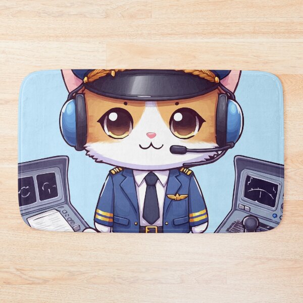 Item preview, The Pilot Kitten: Meows and Maneuvers! designed and sold by Gacram.