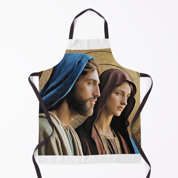 Item preview, Image with Holy Virgin and Saint Joseph together designed and sold by bogfl.