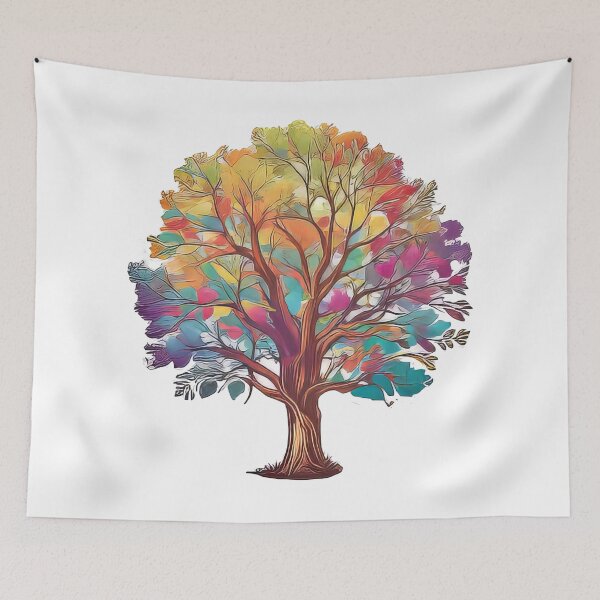 Item preview, Cheerful Vector Tree (822) designed and sold by WASjourney.