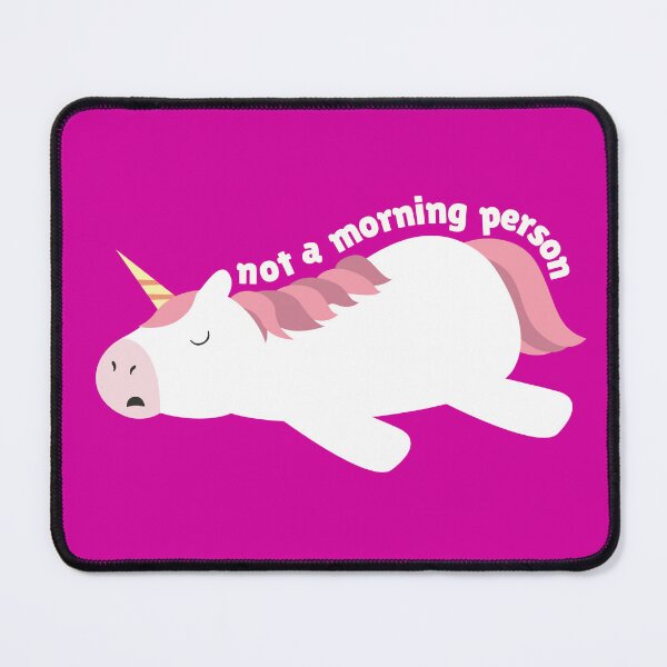 Item preview, Not a Morning Person Unicorn designed and sold by FrescoNat.