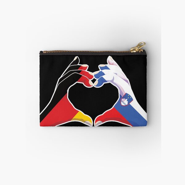 Item preview, Slovenia Slovene Germany German Love Heart Peace designed and sold by FlagX.