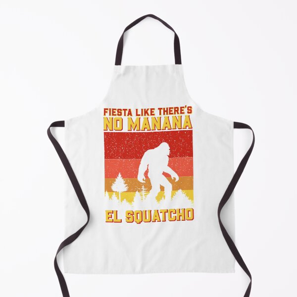 Item preview, Funny No Manana El Squatcho Western Bigfoot Mexican Vintage designed and sold by roboartpixel.