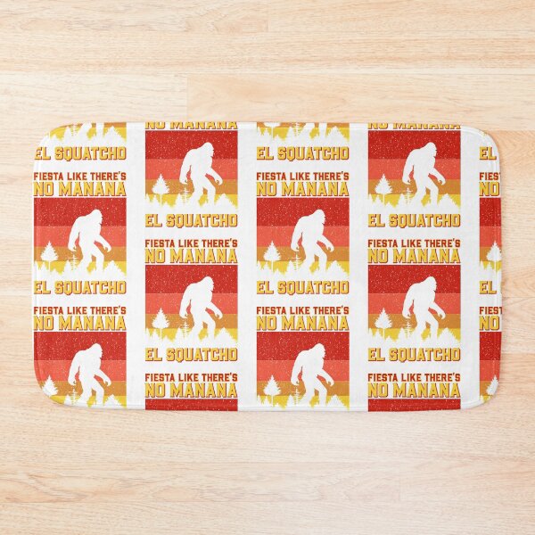 Item preview, Funny No Manana El Squatcho Western Bigfoot Mexican Vintage designed and sold by roboartpixel.