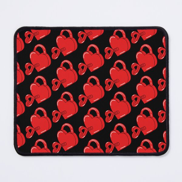 Item preview, Red heart shaped lock and key. . Concept Valentine's day.	 designed and sold by Innamalinka.