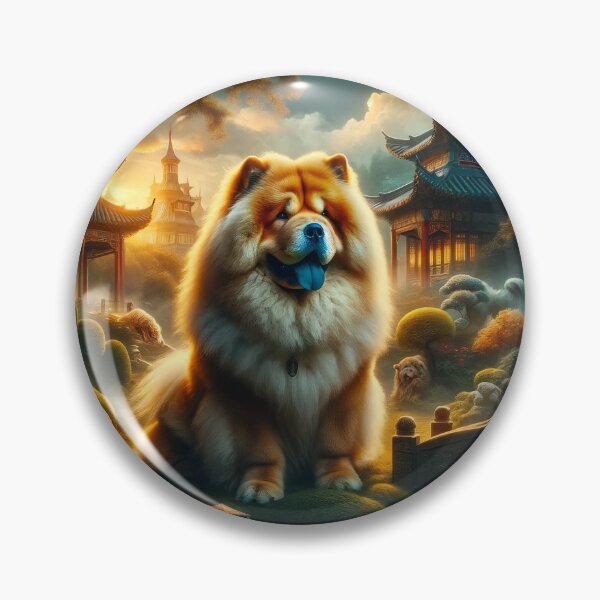 Artikelvorschau, Kaiserliche Adel: Der Chow Chow in seinem Traumgarten entworfen und verkauft von ArtemioVisions.