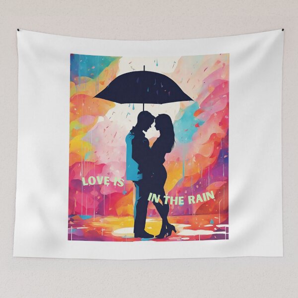 Item preview, Love is in the rain designed and sold by CrazyButterfly1.