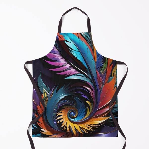 Item preview, Colorful feathers painting  designed and sold by Chantel Fourie.
