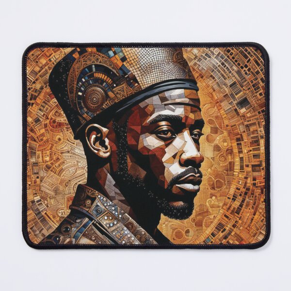 Item preview, Afrofuturist man designed and sold by O-and-Co.