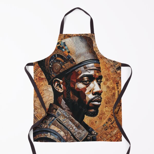 Item preview, Afrofuturist man designed and sold by O-and-Co.