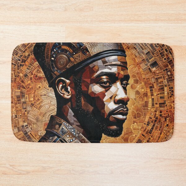 Item preview, Afrofuturist man designed and sold by O-and-Co.