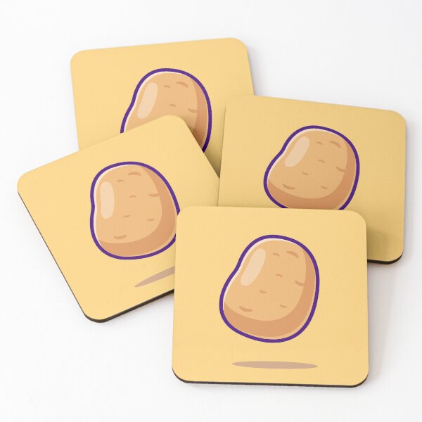 Item preview, "Whimsical Spud: Potato Vegetable Cartoon Vector Icon designed and sold by hjian8219.