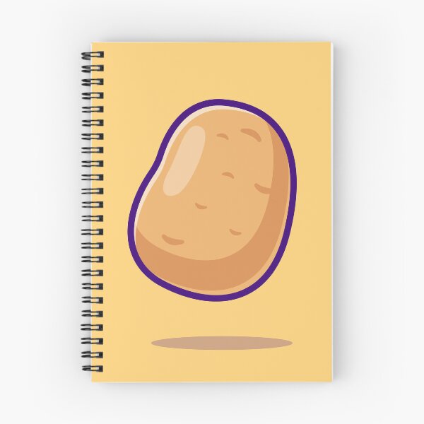 Item preview, "Whimsical Spud: Potato Vegetable Cartoon Vector Icon designed and sold by hjian8219.