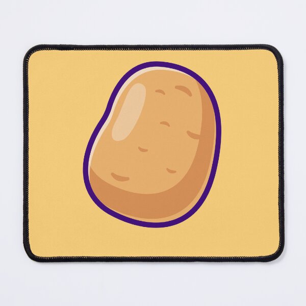 Item preview, "Whimsical Spud: Potato Vegetable Cartoon Vector Icon designed and sold by hjian8219.