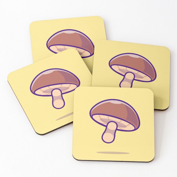 Item preview, Enchanting Fungi: Mushroom Vegetable Cartoon Vector Icon designed and sold by hjian8219.