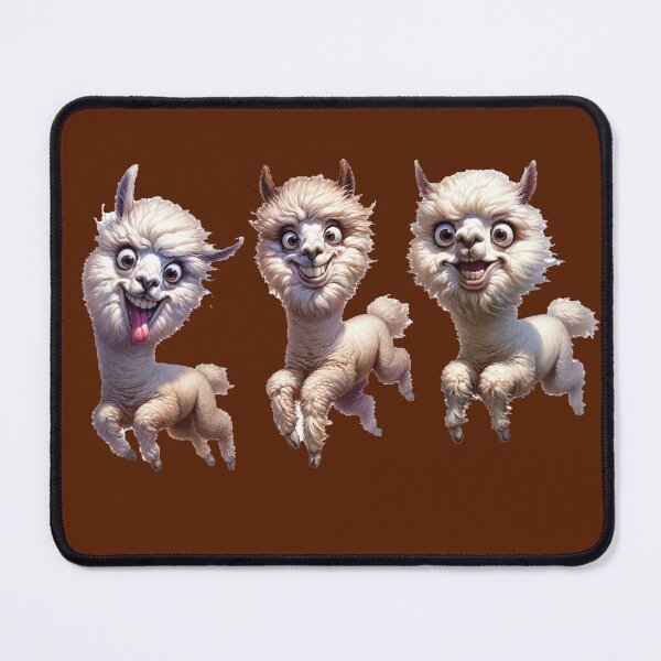Item preview, Cute Alpaca's and just a bit Crazy designed and sold by Random Designs.