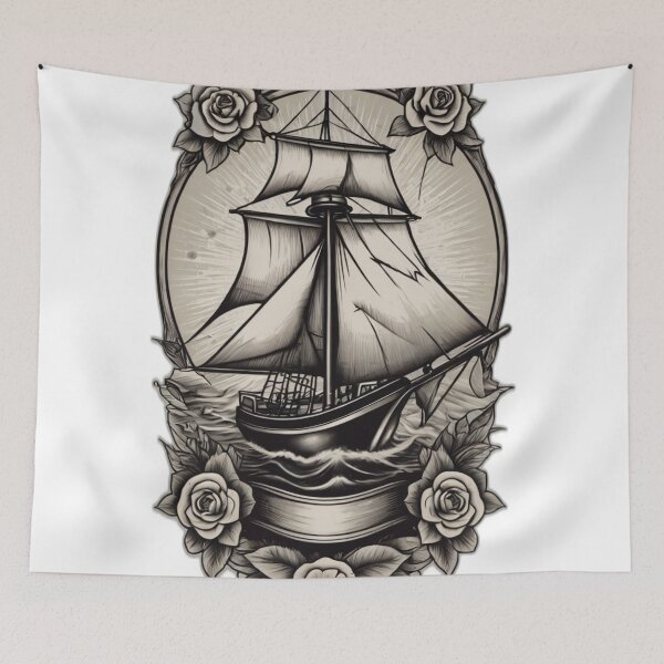 Item preview, Mesmerizing Creative Design Ship - Explore Artistic Wonders designed and sold by SSulatul101.