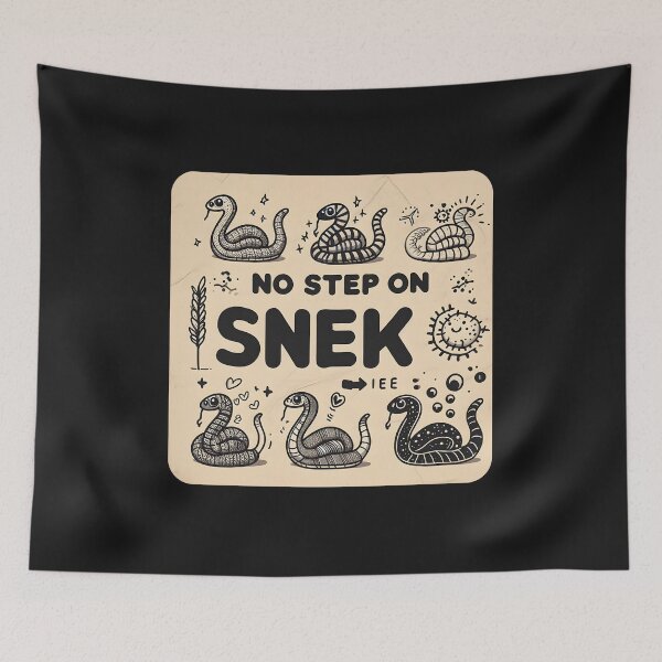 Item preview, No Step on Snek, Don't Step on Snek designed and sold by CosmoLush.