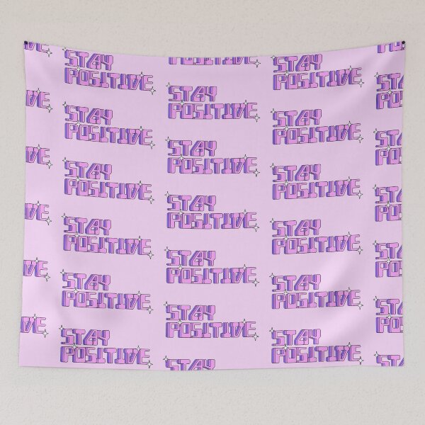Aperçu de l'œuvre Reste positif créée et vendue par Creative Merchandise.