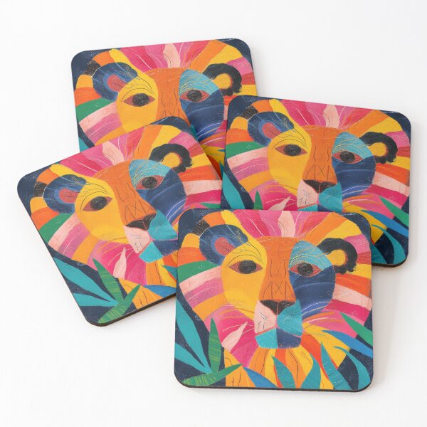 Item preview, Lion Africa savanna artwork designed and sold by ArtHouseNiklas.