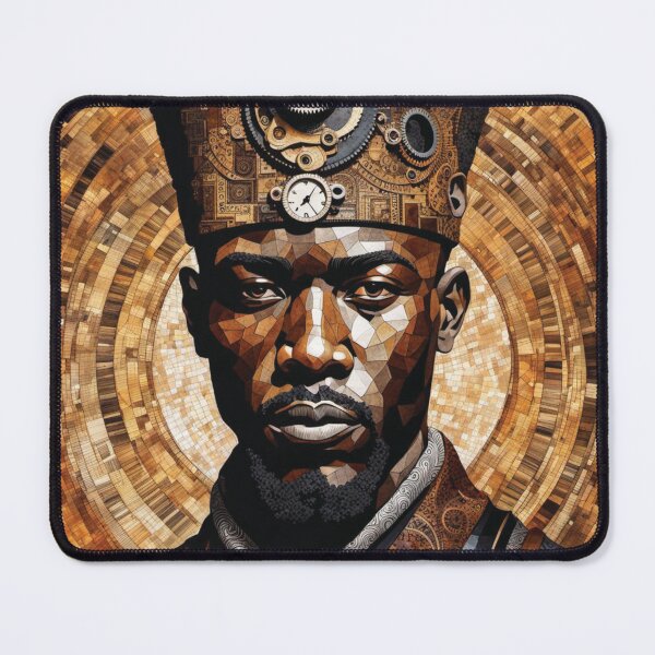 Item preview, Afrofuturist man 2 designed and sold by O-and-Co.