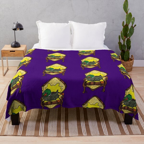 Item preview, Don’t trust the duck left alone on a bread throne designed and sold by MickeyLaLa.