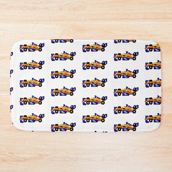Item preview, Pixel F1 Car Orange designed and sold by JPsCreatorium.