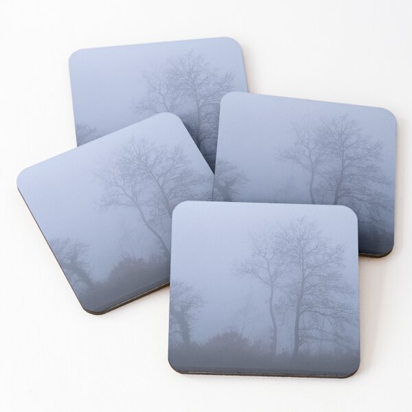 Item preview, Veil of fog at the edge of the forest designed and sold by FineArtFramed.
