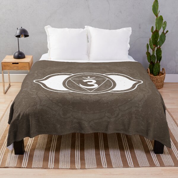 Item preview, Third Eye Chakra Mandala - Earth + Snow designed and sold by Irene Estelle.