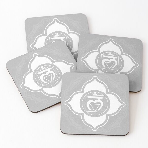 Item preview, Root Chakra Mandala - Fog + Snow designed and sold by Irene Estelle.