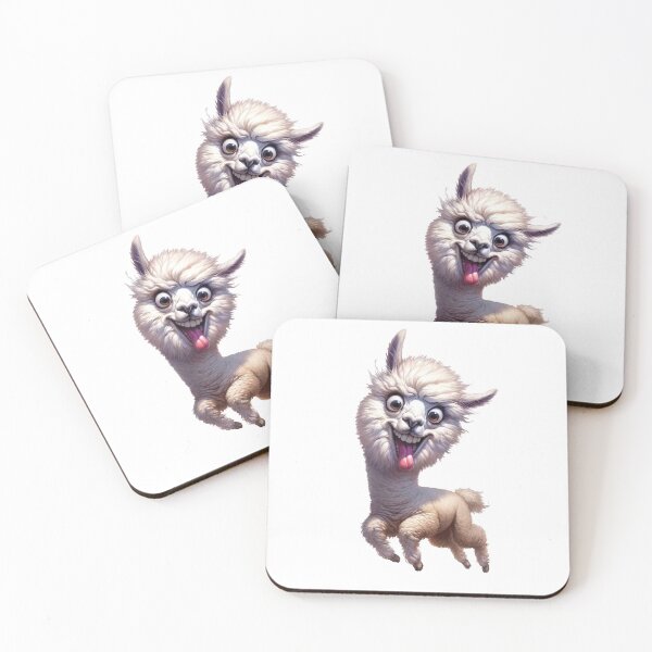 Item preview, Crazy but Cute Alpaca designed and sold by Random Designs.