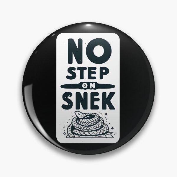 Aperçu de l'œuvre Ne marchez pas sur Snek, ne marchez pas sur Snek créée et vendue par CosmoLush.