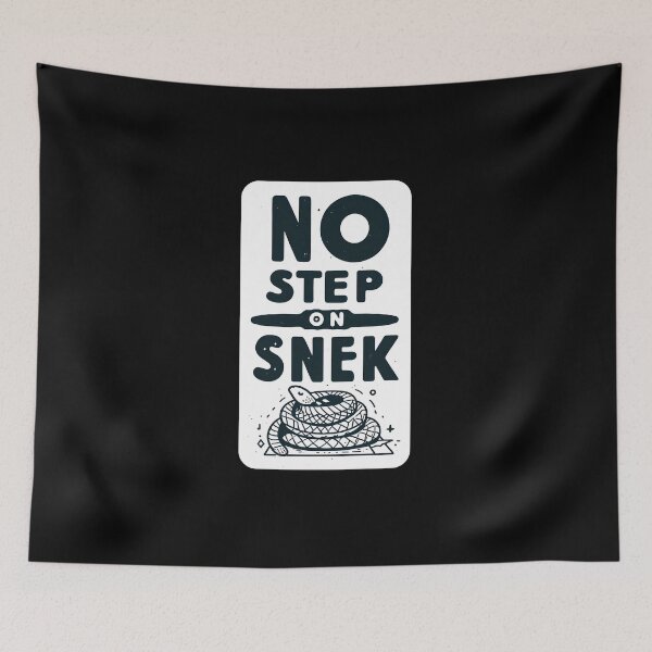 Item preview, No Step on Snek, Don't Step on Snek designed and sold by CosmoLush.