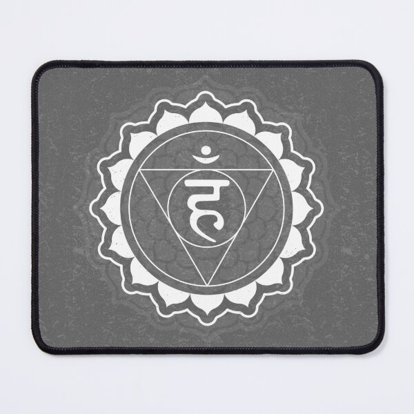 Item preview, Throat Chakra Mandala - Slate + Snow designed and sold by Irene Estelle.
