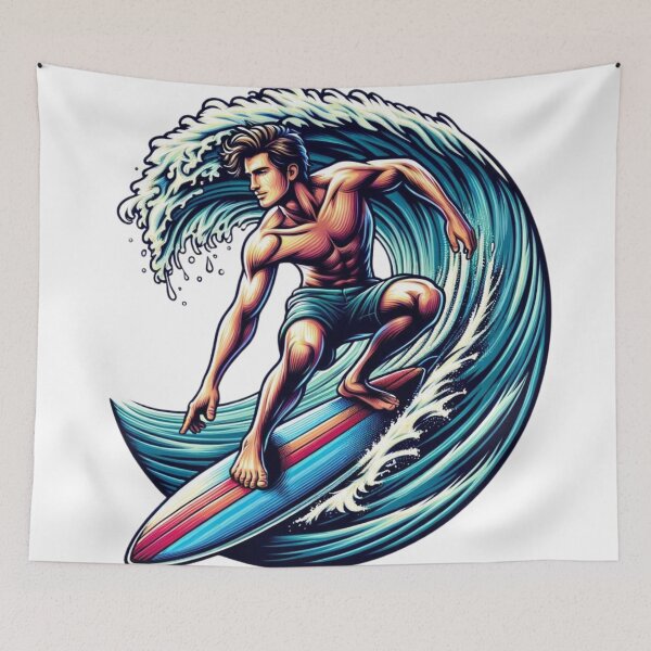 Item preview, Surfer Dude's Wave Ride designed and sold by Prosser87.